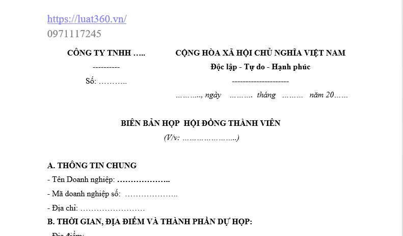 mau-bien-ban-hop-hoi-dong-thanh-vien-theo-quy-dinh-moi-nhat