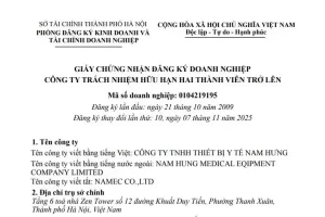 chuyen-doi-loai-hinh-doanh-nghiep-cho-cong-ty-tnhh-thiet-bi-y-te-nam-hung